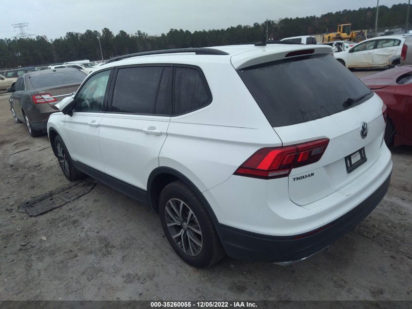2021 VOLKSWAGEN TIGUAN S VIN: 3VV1B7AX0MM029375