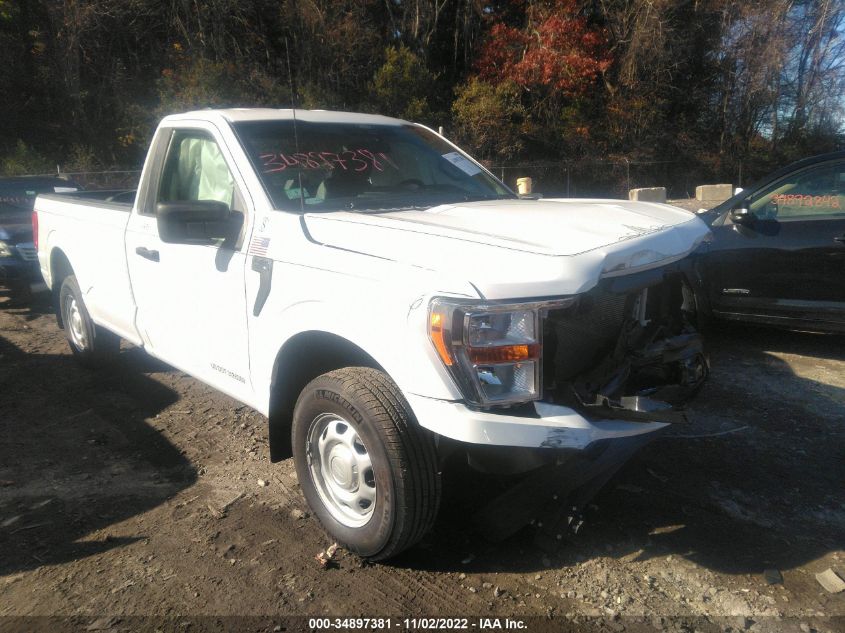 2022 FORD F-150 XL/XLT VIN: 1FTMF1CB1NKD16313