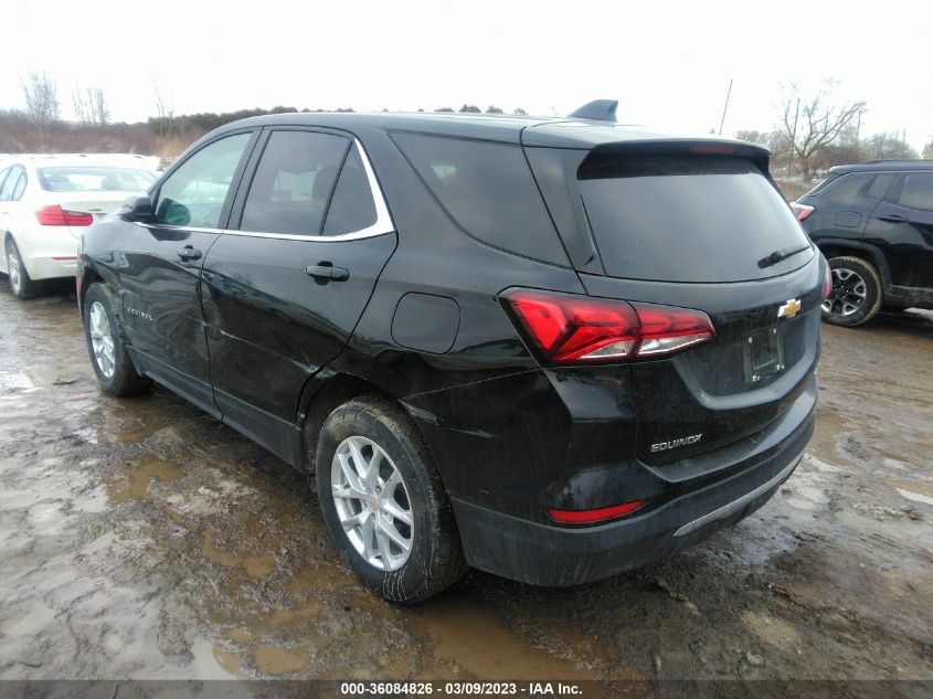 2022 CHEVROLET EQUINOX LT VIN: 3GNAXUEV3NL206426
