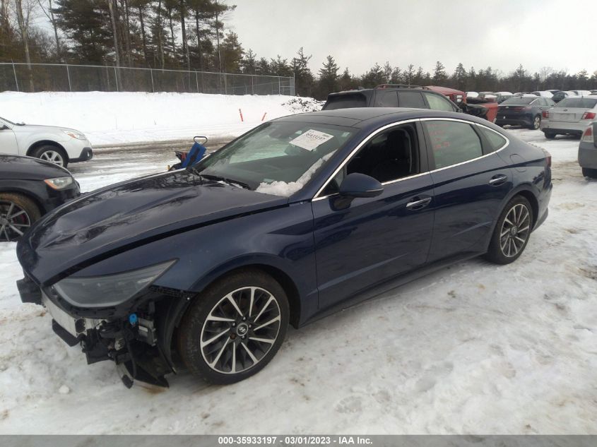 2022 HYUNDAI SONATA LIMITED VIN: 5NPEH4J23NH148482