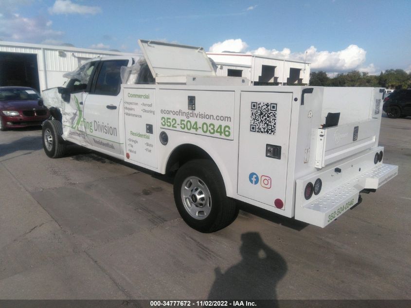 2021 CHEVROLET SILVERADO 2500HD WORK TRUCK VIN: 1GB1WLE72MF223187