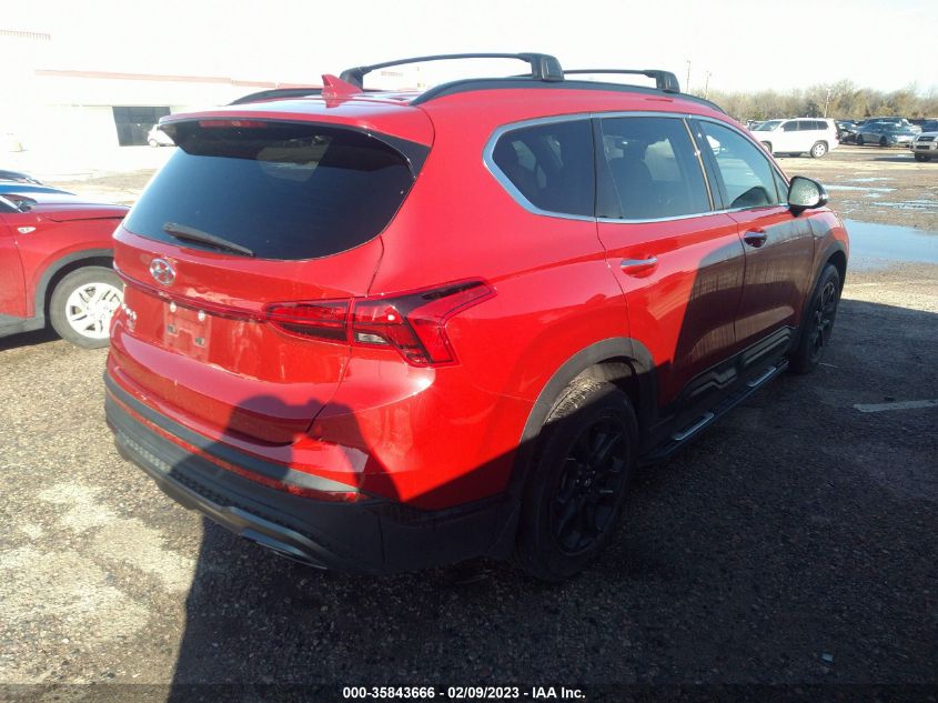 2022 HYUNDAI SANTA FE XRT VIN: 5NMS64AJ5NH405204
