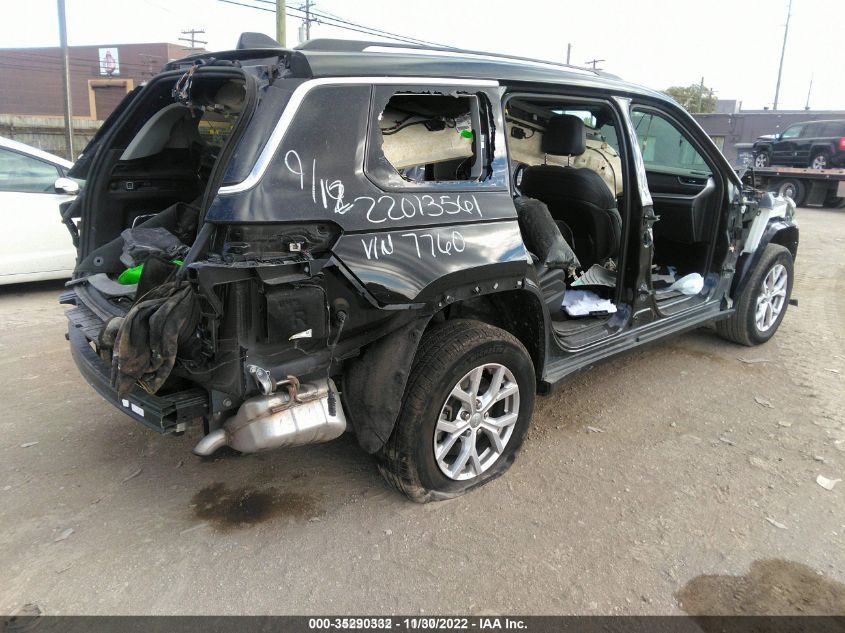 2021 JEEP GRAND CHEROKEE L LIMITED VIN: 1C4RJKBG2M8117760