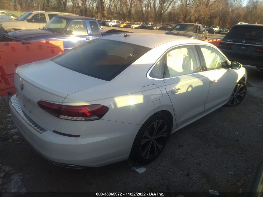 2021 VOLKSWAGEN PASSAT 2.0T SE VIN: 1VWSA7A36MC017992