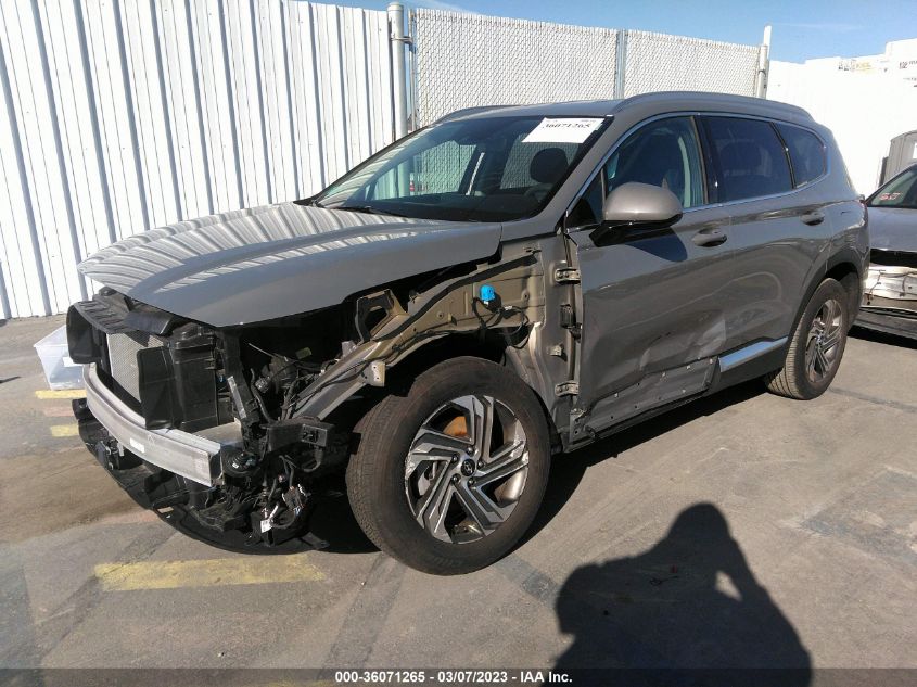 2022 HYUNDAI SANTA FE SEL VIN: 5NMS24AJ2NH437944