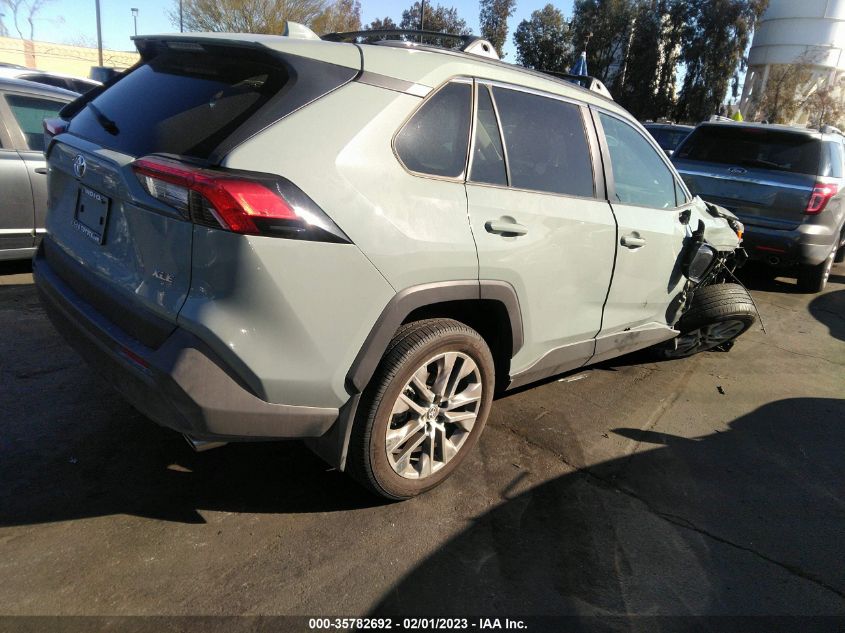 2022 TOYOTA RAV4 XLE PREMIUM VIN: 2T3C1RFVXNW214563