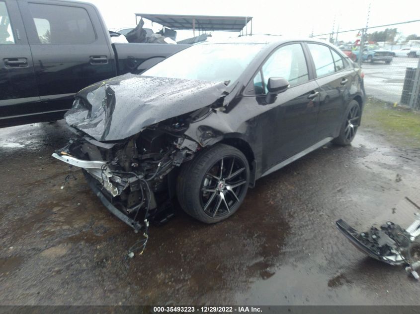 2022 TOYOTA COROLLA SE/SE NIGHTSHADE/APEX SE VIN: 5YFS4MCEXNP127220