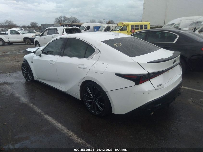 2021 LEXUS IS IS 350 F SPORT VIN: JTHGZ1B20M5037680