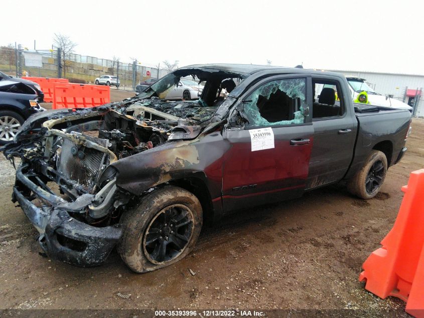 2021 RAM 1500 BIG HORN VIN: 1C6SRFFT1MN649115