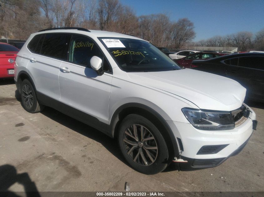 2021 VOLKSWAGEN TIGUAN S VIN: 3VV1B7AX1MM043818