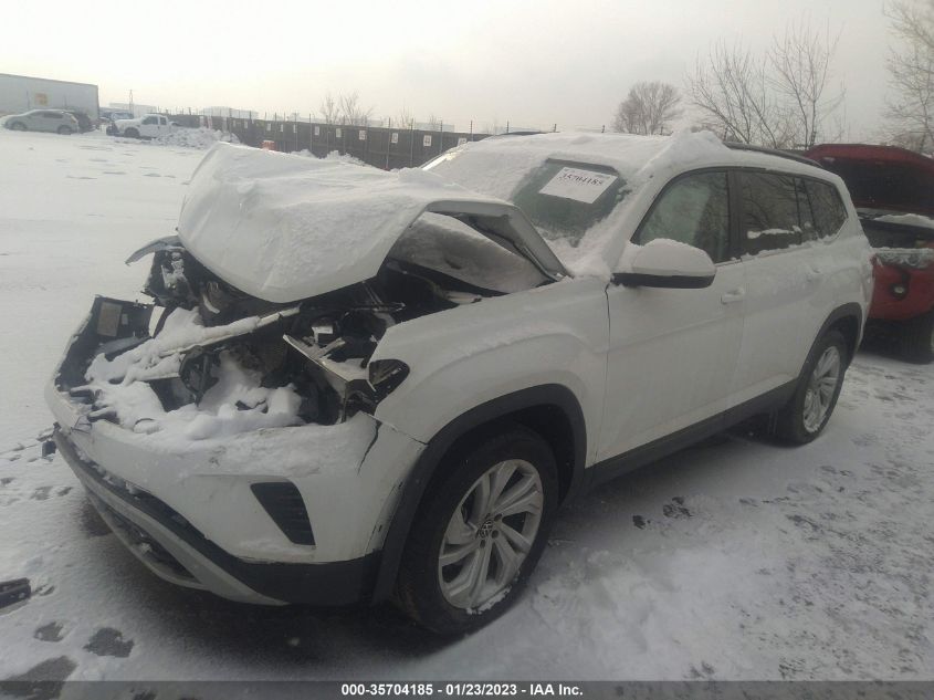 2022 VOLKSWAGEN ATLAS 3.6L V6 SE W/TECHNOLOGY VIN: 1V2WR2CA4NC525647