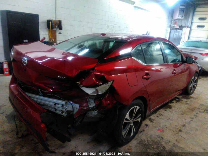 2022 NISSAN SENTRA SV VIN: 3N1AB8CVXNY267361