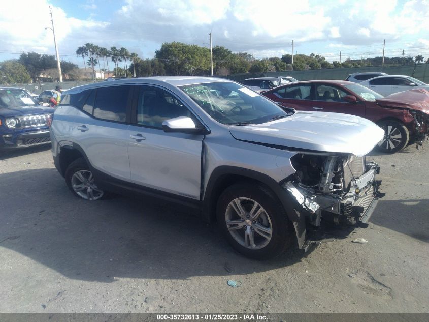 2021 GMC TERRAIN SLE VIN: 3GKALMEV2ML336091