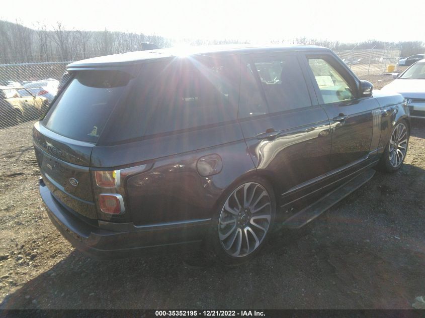 2021 LAND ROVER RANGE ROVER P525 WESTMINSTER VIN: SALGS2SE4MA415490