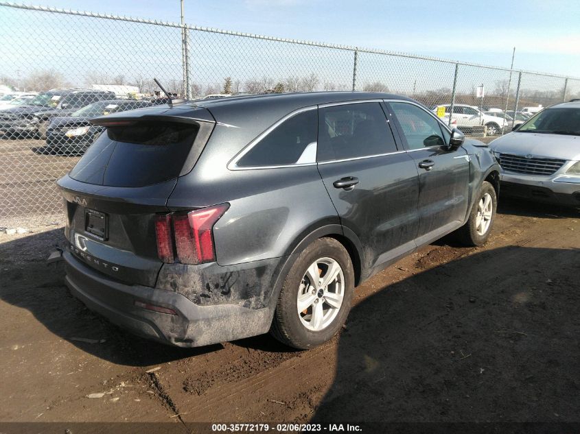 2022 KIA SORENTO LX VIN: 5XYRG4LC0NG111987
