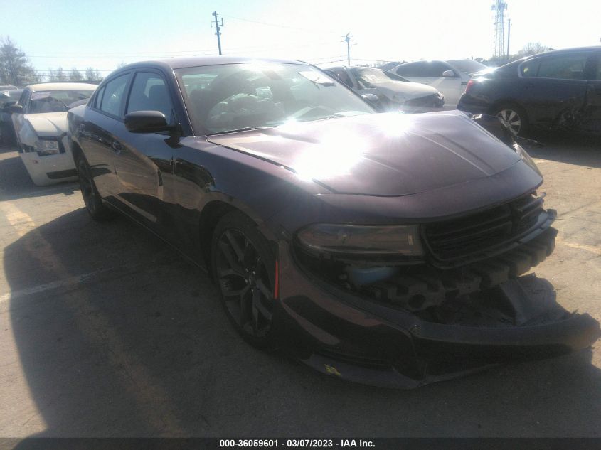 2022 DODGE CHARGER SXT VIN: 2C3CDXBGXNH110646