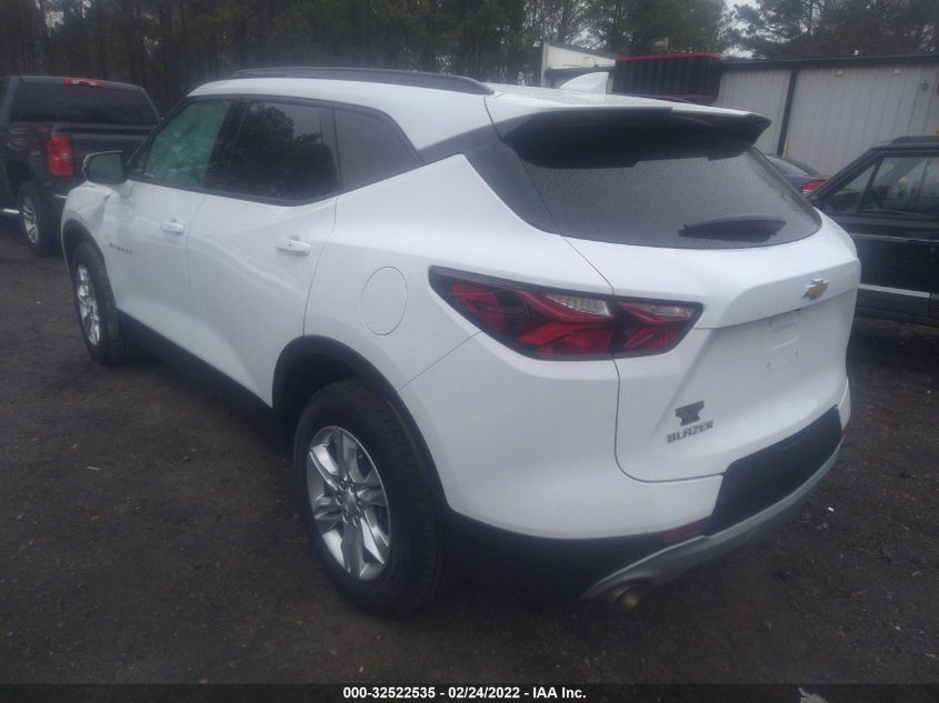 2021 CHEVROLET BLAZER LT VIN: 3GNKBCRS1MS559510