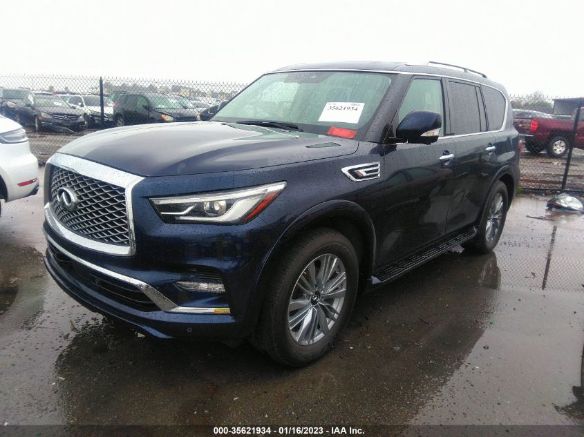 2021 INFINITI QX80 LUXE VIN: JN8AZ2AF5M9718321