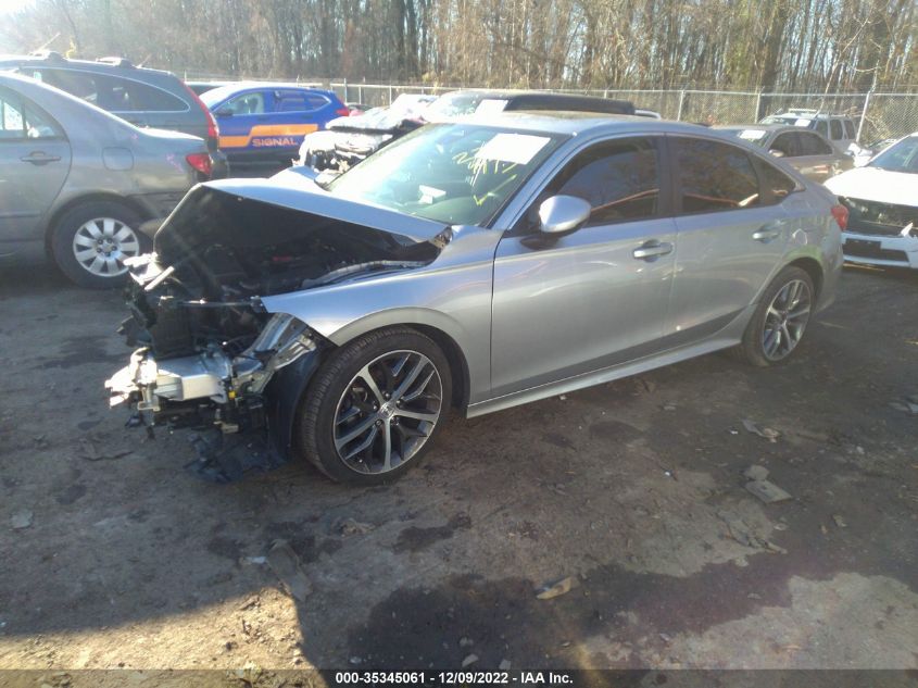 2022 HONDA CIVIC SEDAN VIN: 2HGFE1F9XNH303749