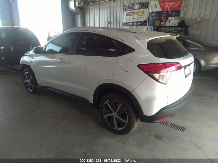 2022 HONDA HR-V EX VIN: 3CZRU6H52NM750707