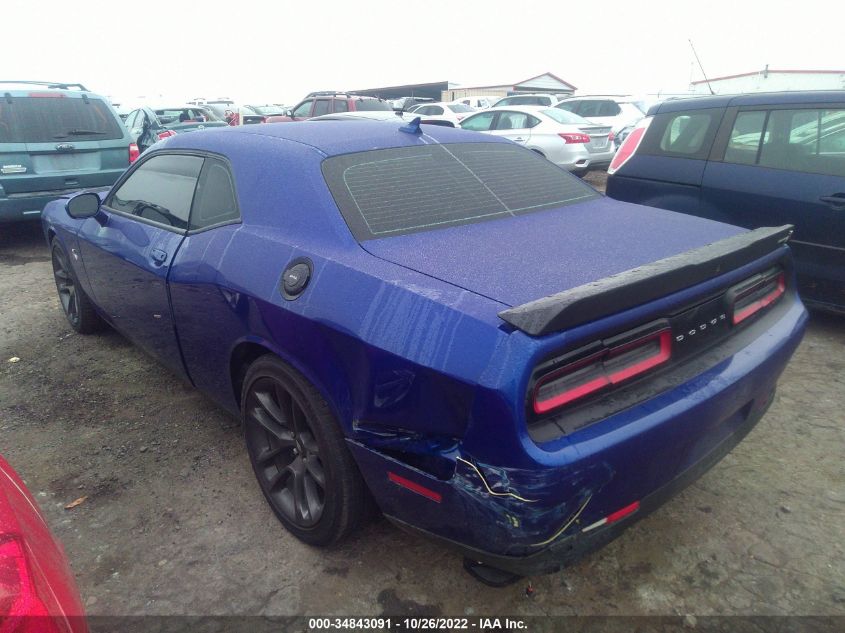 2022 DODGE CHALLENGER R/T SCAT PACK VIN: 2C3CDZFJ6NH140504