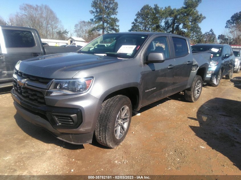 2022 CHEVROLET COLORADO 2WD WORK TRUCK VIN: 1GCGSBEN3N1114519