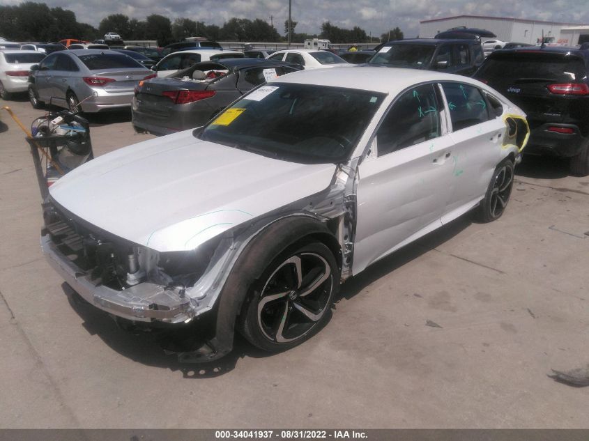 2021 HONDA ACCORD SEDAN SPORT SE VIN: 1HGCV1F46MA074992
