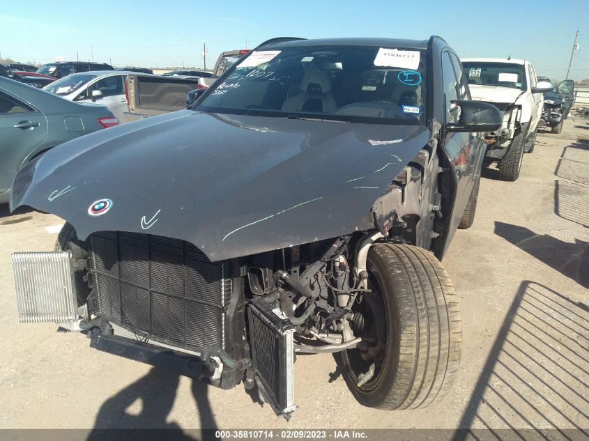 2022 BMW X5 M VIN: 5YMJU0C08N9M60876