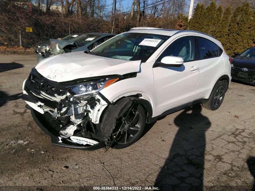 2022 HONDA HR-V EX VIN: 3CZRU6H52NM722650