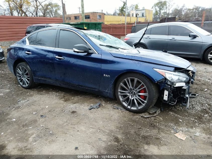 2020 INFINITI Q50 RED SPORT 400 VIN: JN1FV7AR5LM660472