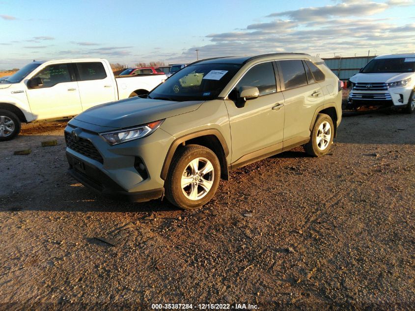 2021 TOYOTA RAV4 XLE VIN: JTMW1RFV0MD073186