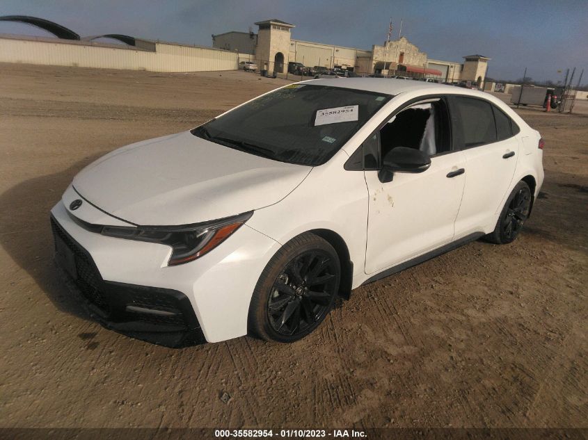 2022 TOYOTA COROLLA SE/SE NIGHTSHADE/APEX SE VIN: 5YFS4MCE6NP133015