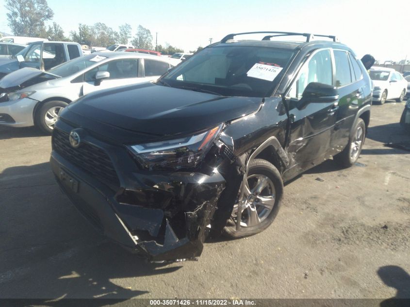 2022 TOYOTA RAV4 XLE VIN: 2T3W1RFV7NC199213