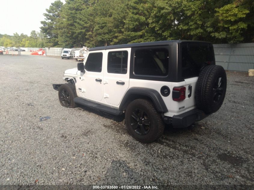 2021 JEEP WRANGLER UNLIMITED SPORT ALTITUDE VIN: 1C4HJXDNXMW509059