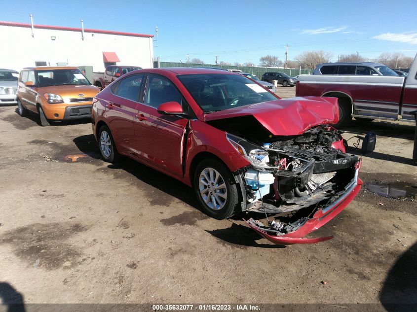 2021 HYUNDAI ACCENT SEL VIN: 3KPC24A6XME142838