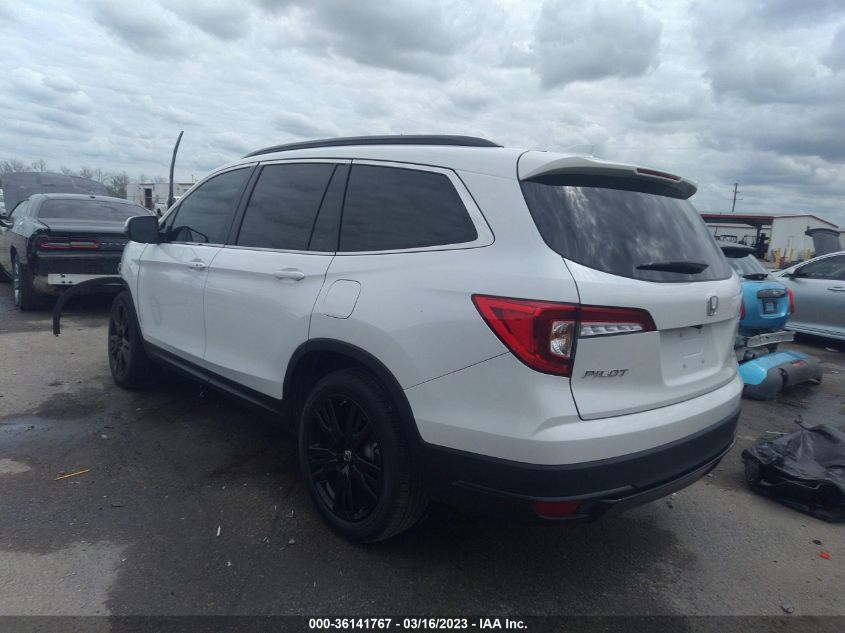 2022 HONDA PILOT SPECIAL EDITION VIN: 5FNYF5H28NB023443