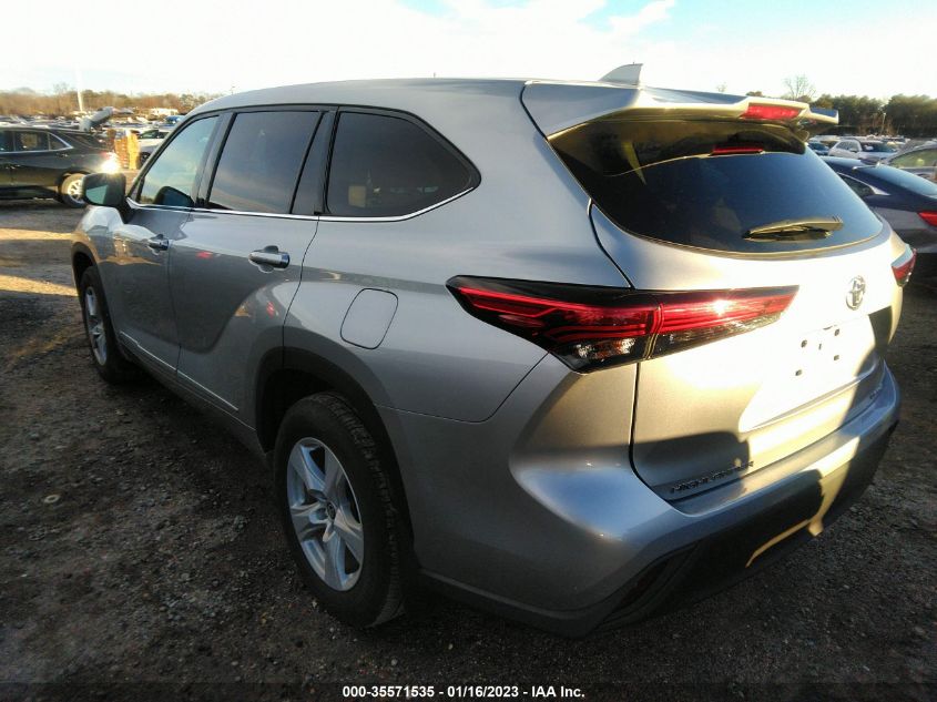 2021 TOYOTA HIGHLANDER L/LE VIN: 5TDBZRBH2MS527983