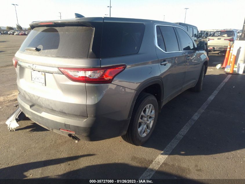 2021 CHEVROLET TRAVERSE LS VIN: 1GNERFKW6MJ210531
