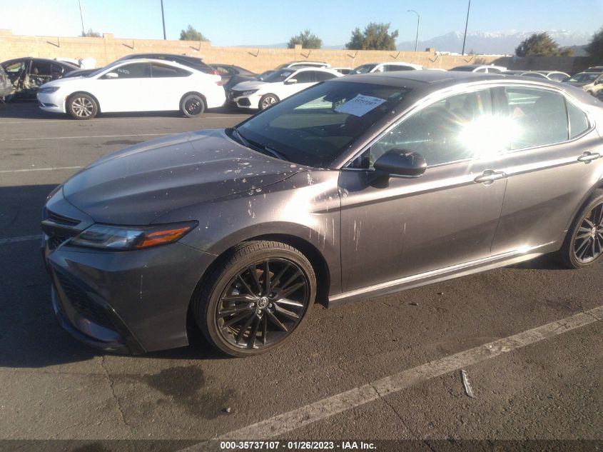 2022 TOYOTA CAMRY XSE VIN: 4T1K61AK1NU022498
