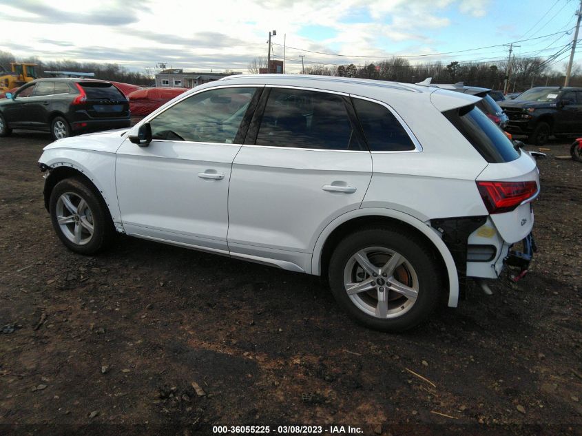 2022 AUDI Q5 PREMIUM VIN: WA1ABAFYXN2115129
