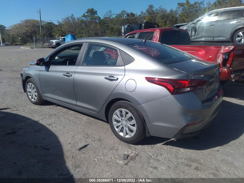 2022 HYUNDAI ACCENT SE VIN: 3KPC24A69NE173435