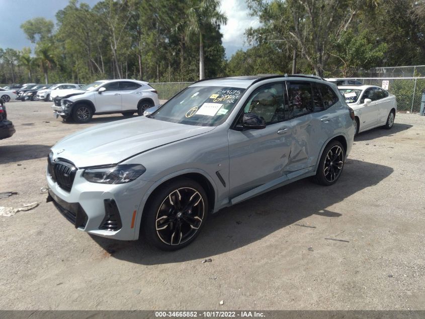 2022 BMW X3 M40I VIN: 5UX83DP08N9J11453