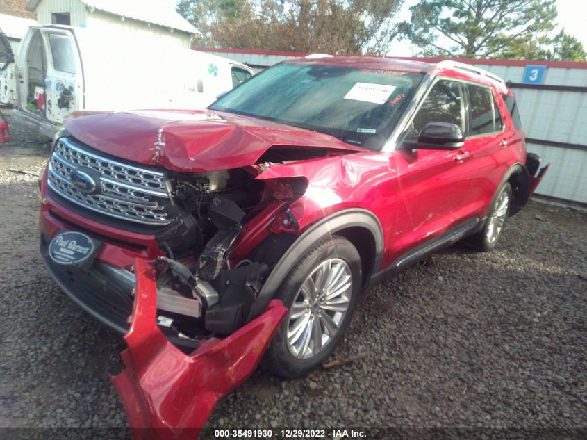 2020 FORD EXPLORER LIMITED VIN: 1FMSK7FH1LGA10682