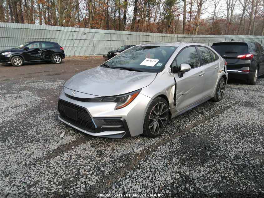 2022 TOYOTA COROLLA SE/SE NIGHTSHADE/APEX SE VIN: JTDS4MCEXN3500233