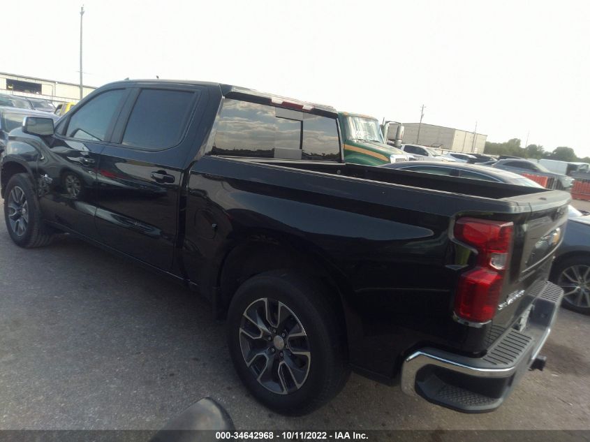 2021 CHEVROLET SILVERADO 1500 LT VIN: 3GCPWCED5MG364720