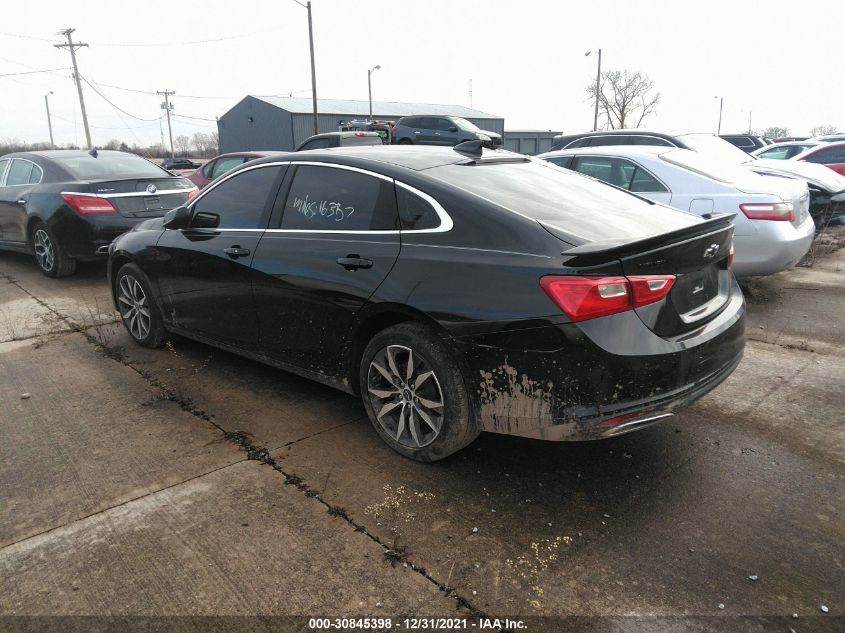 2021 CHEVROLET MALIBU RS VIN: 1G1ZG5ST4MF044568