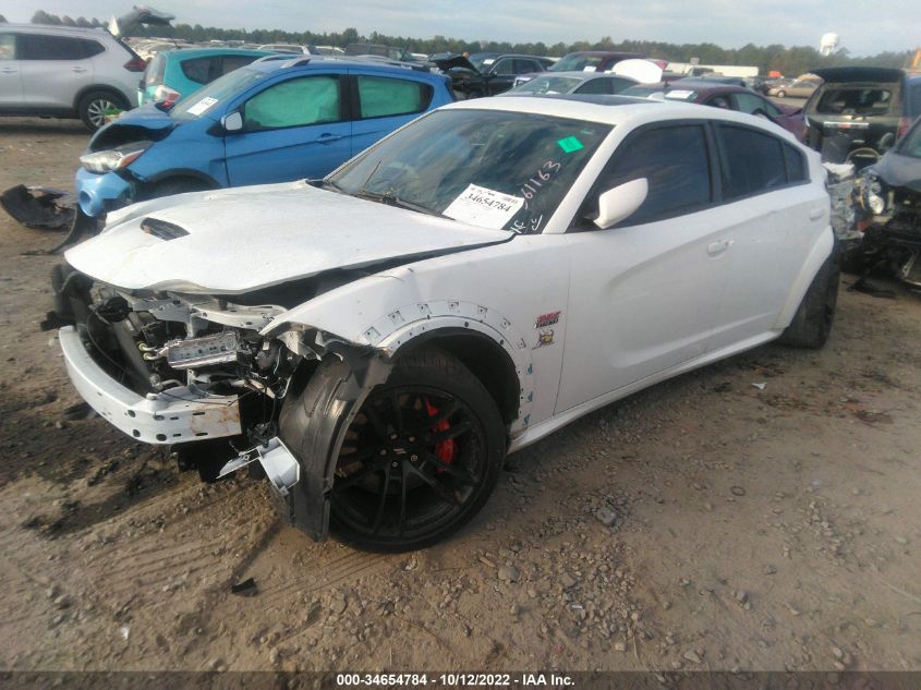 2021 DODGE CHARGER SCAT PACK WIDEBODY VIN: 2C3CDXGJ5MH561163