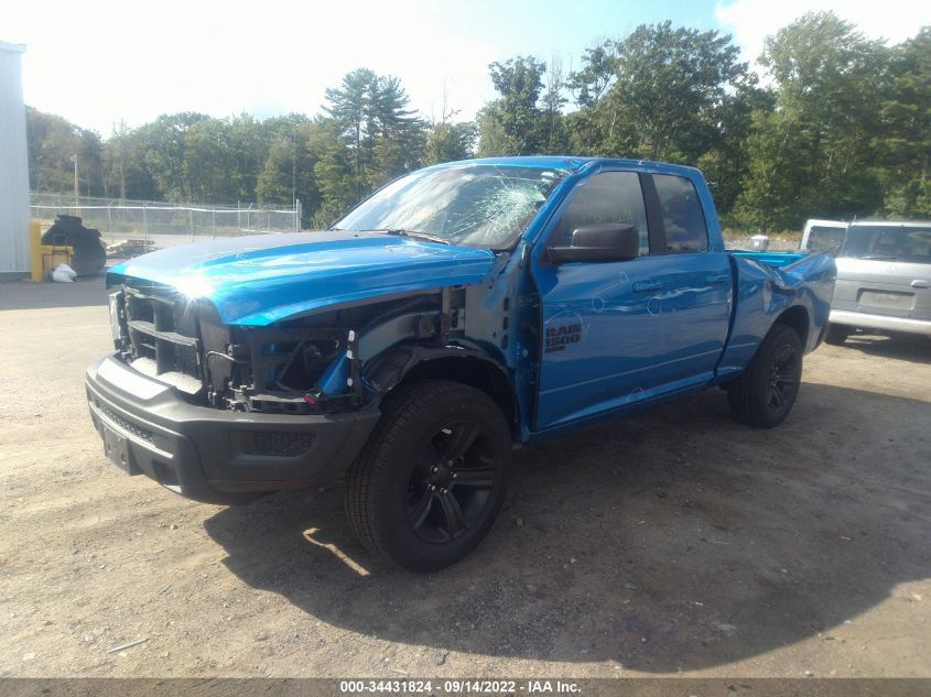 2021 RAM 1500 CLASSIC WARLOCK VIN: 1C6RR7GG8MS556289