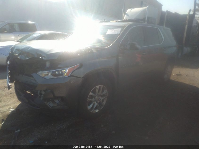 2020 CHEVROLET TRAVERSE LS VIN: 1GNERFKW9LJ182108