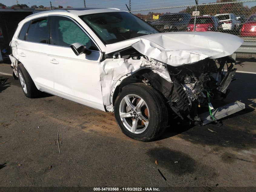 2021 AUDI Q5 PREMIUM VIN: WA1AAAFY8M2096808